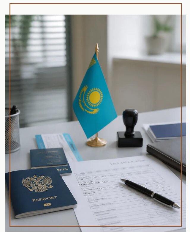 Оформление визы в Казахстан для поездки и работы в Сердобске