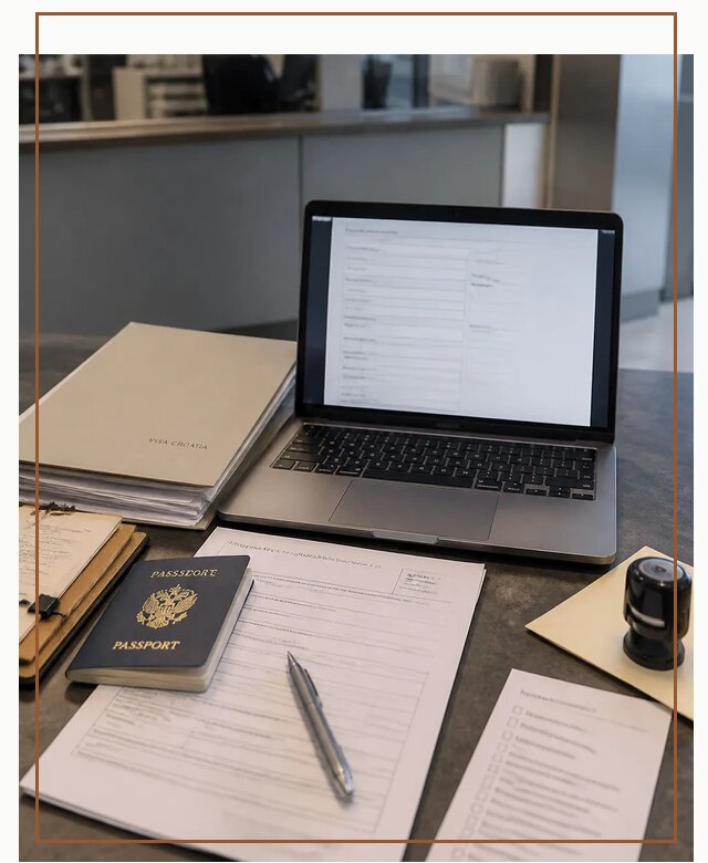 Оформление визы в Хорватию для поездки в Сердобске под ключ